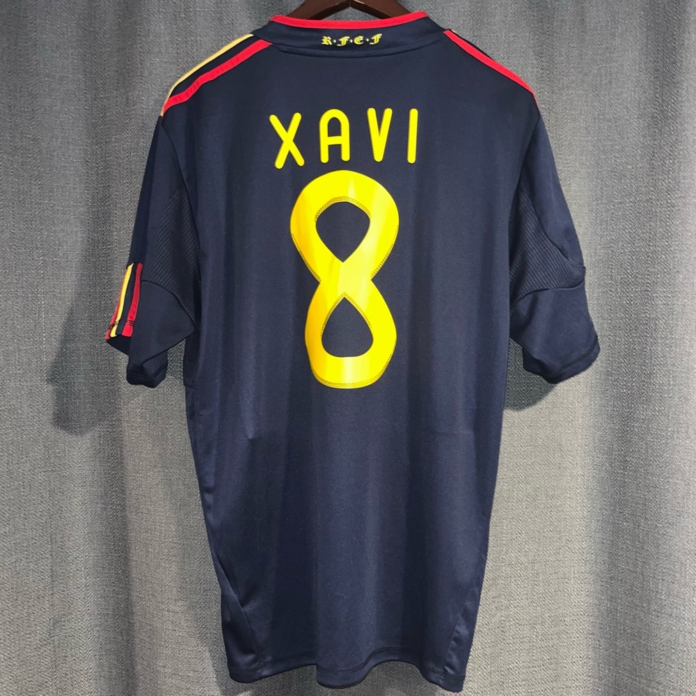 Xavi #8 Jersey | Spain National Football Team | ‘10 World Cup Edition | Size:2XL